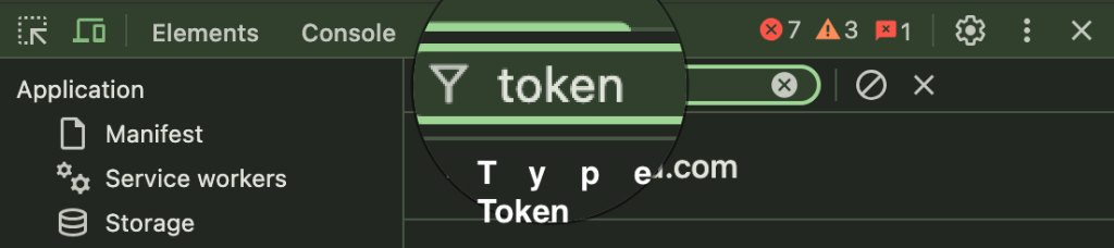 Filter by token and copy value